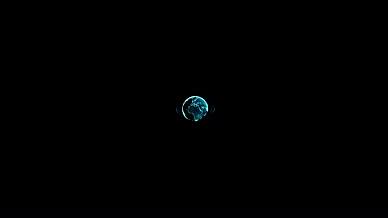 科技科幻粒子地球宇宙星空背景视频的预览图
